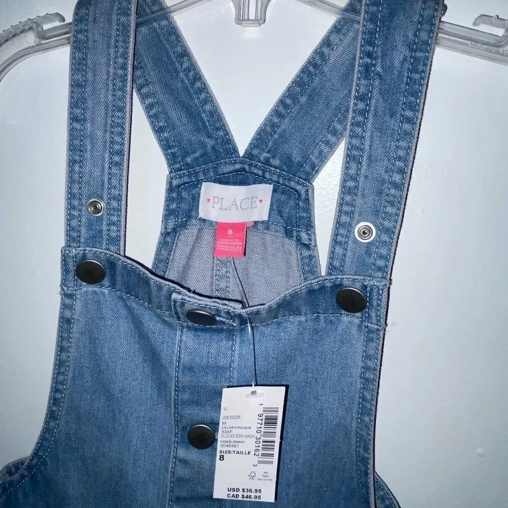 The Children's Place Blue Denim Overalls